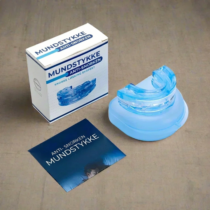 SilentGuard tandbeskytter beskytter tænder mod bruxisme og slibning. Komfortabelt unisex silikone design.