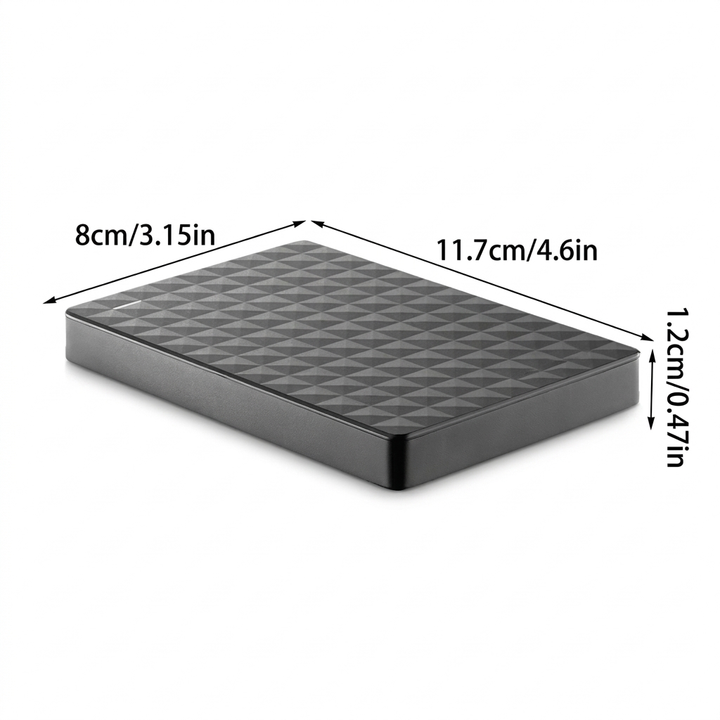 Robust ekstern harddisk med USB 3.0. Rask og sikker lagring for PC, Mac og konsoll data.