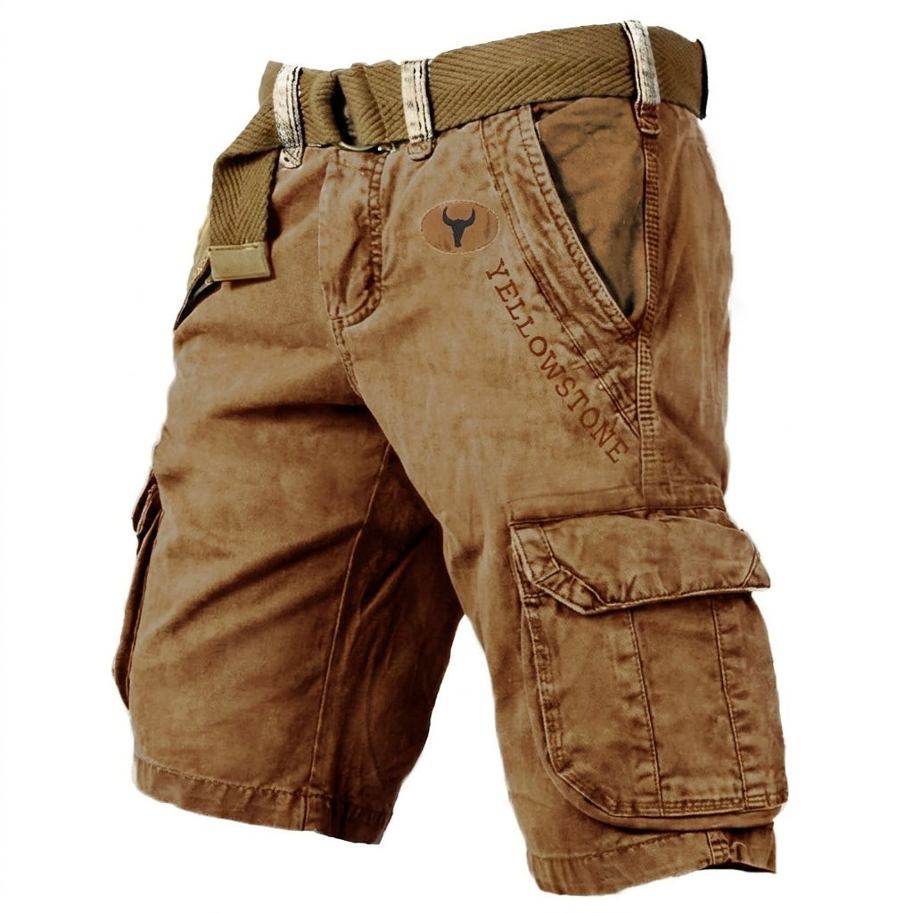 Lette menn fritidsshorts for sommerdager, perfekt for utendørsaktiviteter og avslapning.