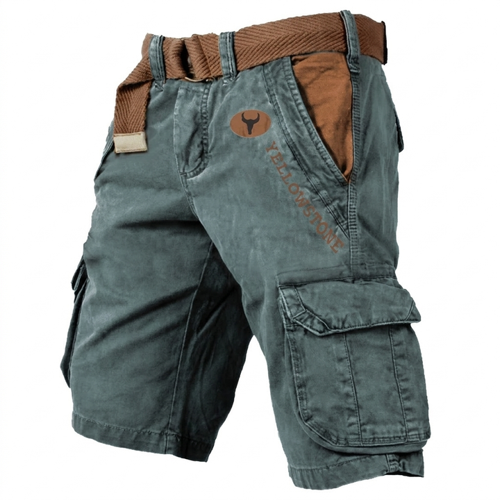 Menns løse sportsshorts for aktivitet og hverdagsbruk. Komfortabel passform for sommer.