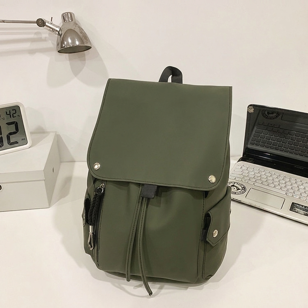 Laptop trygt plassert i en stor kapasitet herre laptopveske, optimal beskyttelse for datavesken på reise.