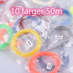 10 farger 50 m