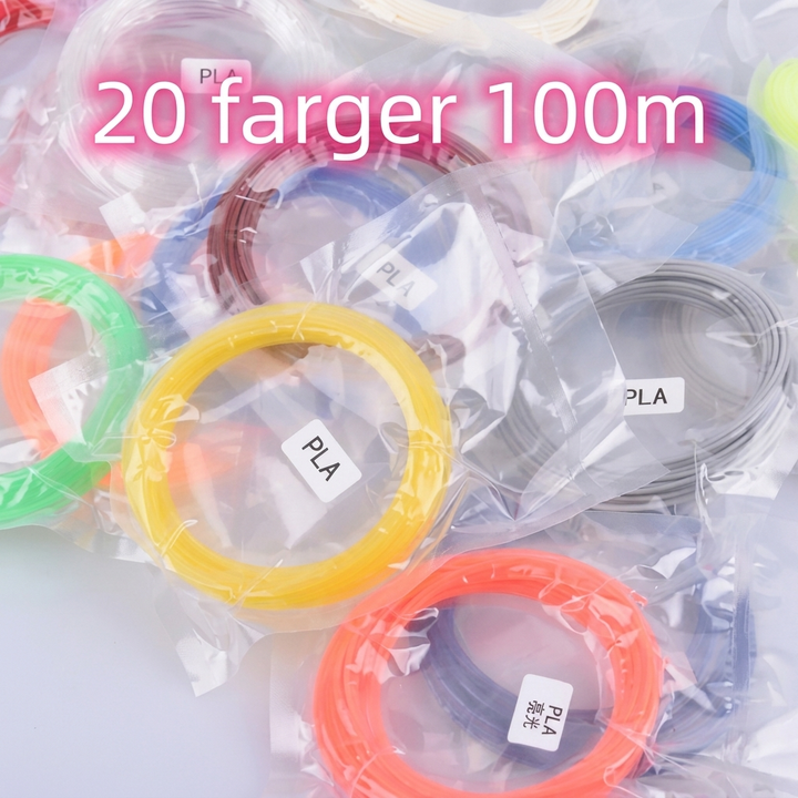 En 3D-penn som lar barn slippe løs kreativiteten i tre dimensjoner med fargerikt filament.