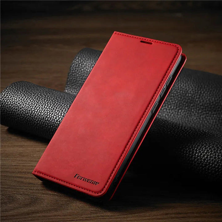 Smart magnetisk iPhone-deksel, kombinerer stil og funksjonalitet for langvarig beskyttelse.