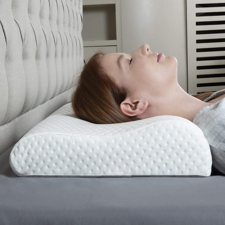 En komfortpute med memoryskum for soverommet, sikrer ergonomisk støtte og dyp, avslappende søvn hver natt.