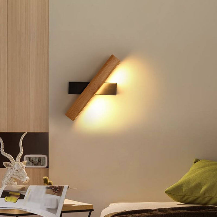 Fleksibel LED-vegglampe med 360° justering for optimal belysning i moderne hjem.