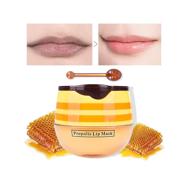 Flere tuber fuktighetsgivende propolis leppepomade for hele familiens leppepleie.