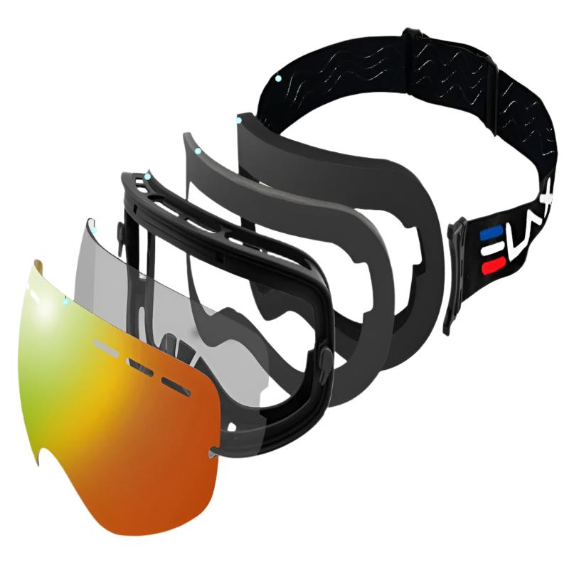 Ta turen ned bakken med disse antidugg skibrillene for unisex. Optimal klarhet og beskyttelse for ski og snowboard.