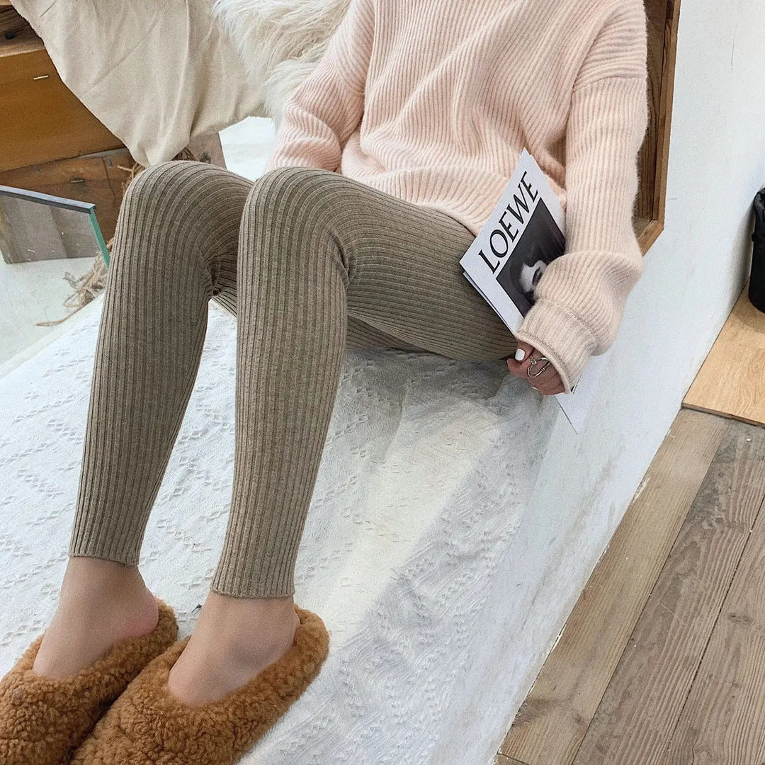 Allsidige kvinner leggings med høy midje; for trening, avslapning og hverdagsstil.