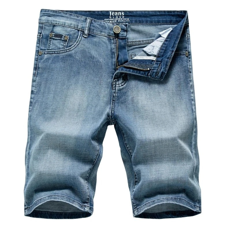 Grønne herreshorts med klassisk look. Perfekte fritidsshorts for sommer, komfortable og i herremote.