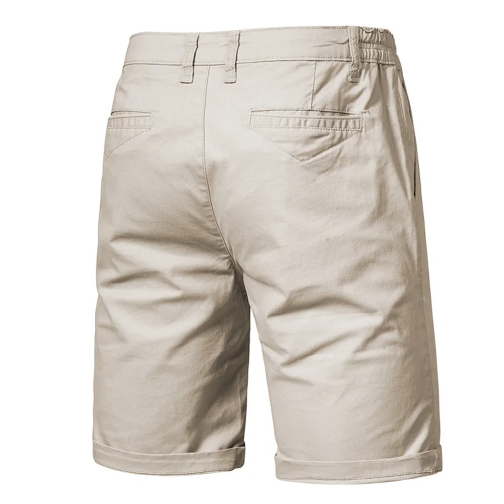 Hverdags-shorts for menn. Stilfull og behagelig for avslappede sommerdager.