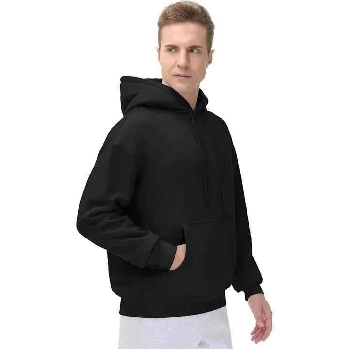 Menns oversize hettegenser for en avslappet og moderne look, perfekt som behagelig hverdagsklær.