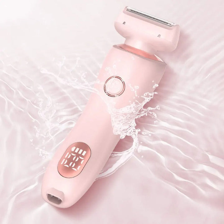 Trådløs epilator for kvinner, ideell for ansikt, armhuler og sensitiv bikinilinje.