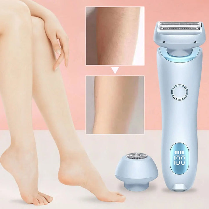 Ergonomisk designet epilator for kvinner. Perfekt for armhuler og vanskelig tilgjengelige områder.