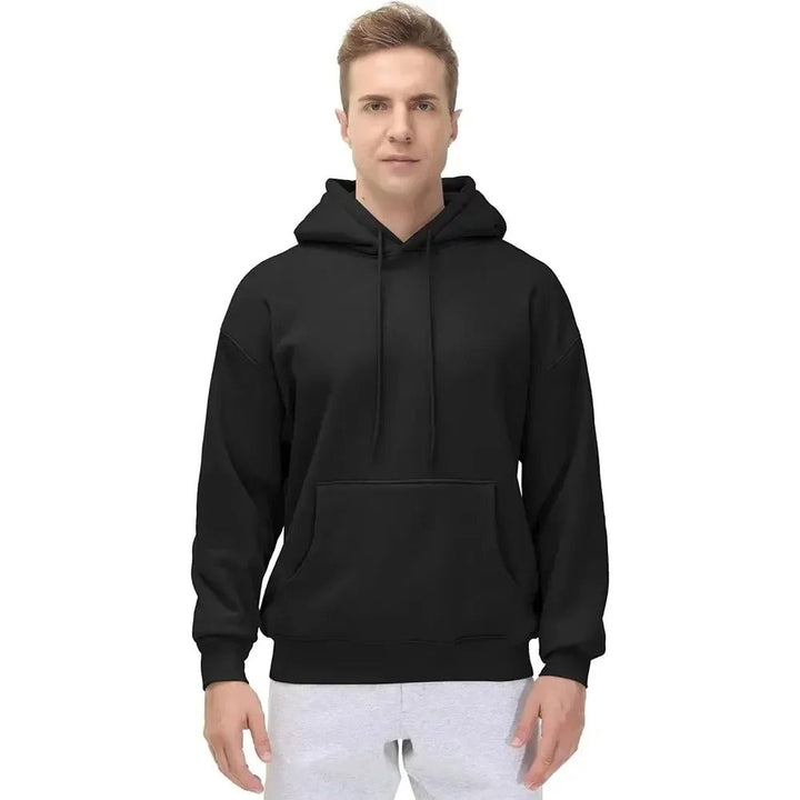 Komfortabel og stilfull menns hettegenser i oversize passform, ideell for casual mote og streetwear.