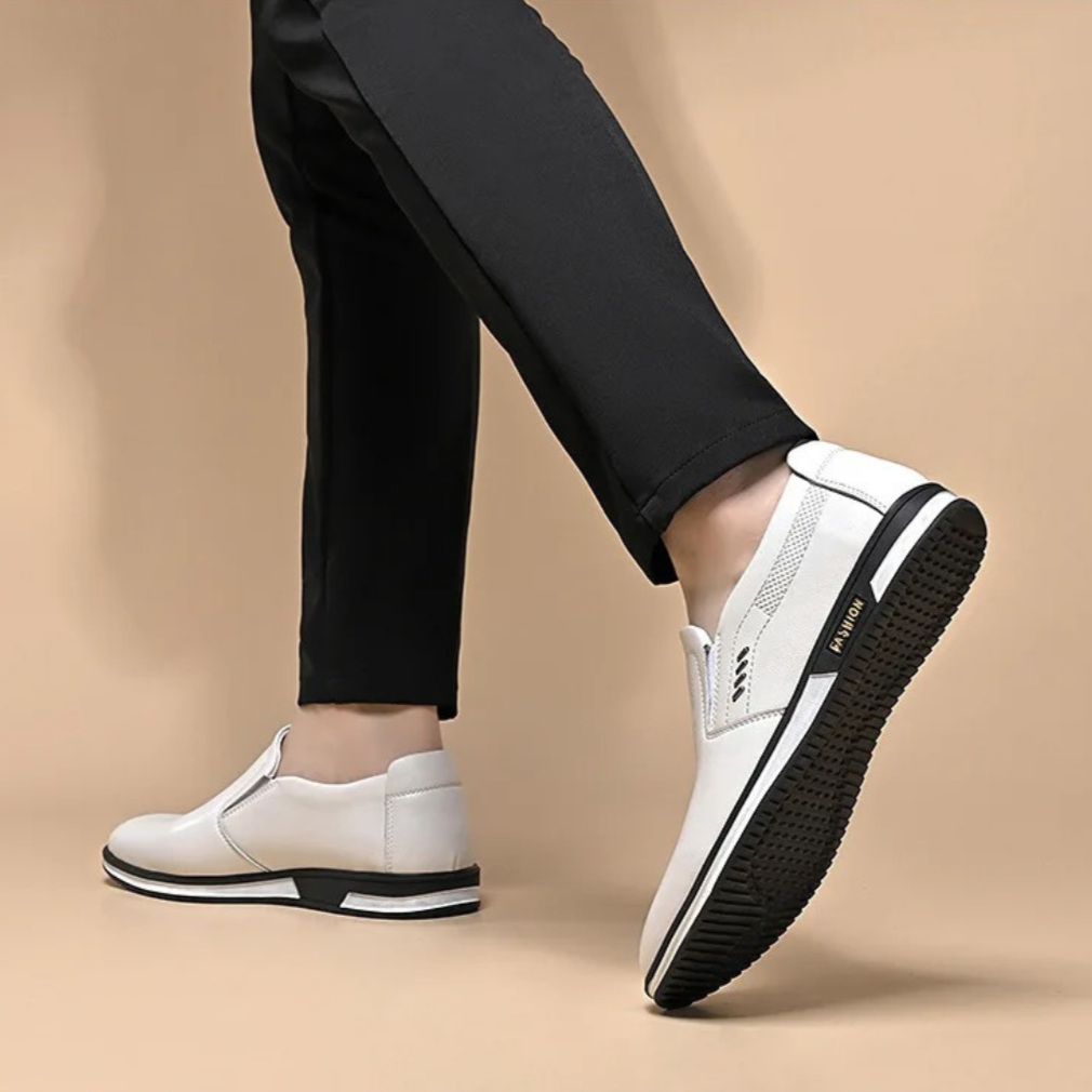 Formelle menns loafers for kontor og fest, klassisk herremote. Tidløse, elegante sko med god komfort.