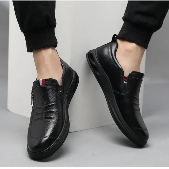 Klassiske menns pustende slip-on loafers; elegante og allsidige herresko som passer alt.