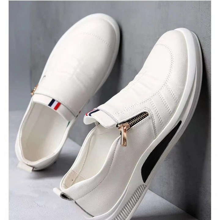 Stilige menns pustende slip-on loafers; allsidige og praktiske casual sko for enhver anledning.