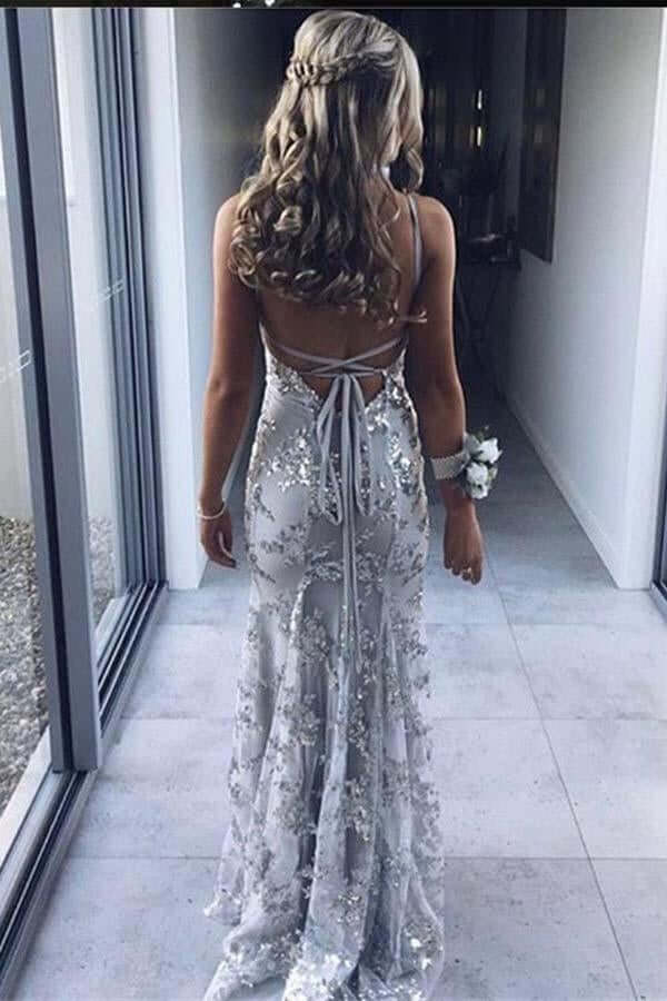 Glamorøs havfruekjole, lang selskapskjole med figurnær passform. Ideell for formelle anledninger.