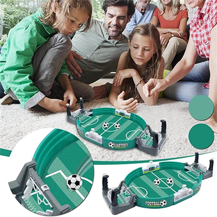 Skap glede med miniatyr bordfotballspill for barn. Interaktiv og morsom aktivitet for hele familien.