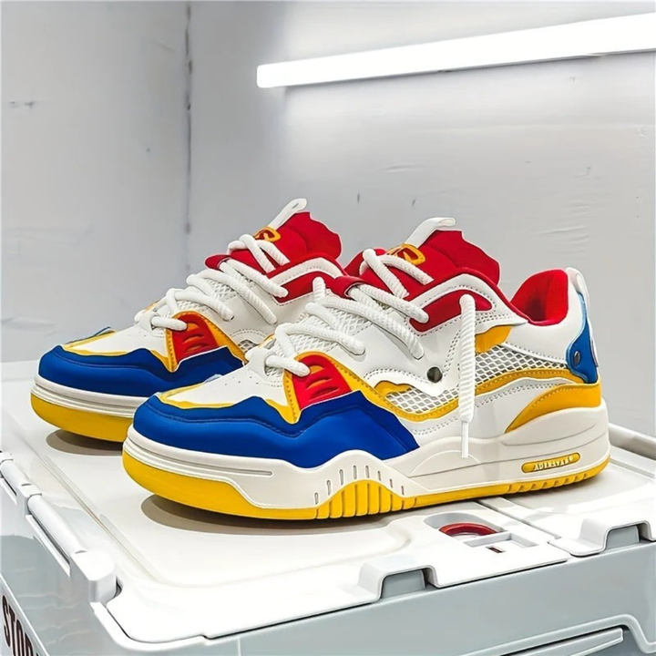 Grå menns fritidssko, moderne sneakers for urban bruk og avslappet stil.