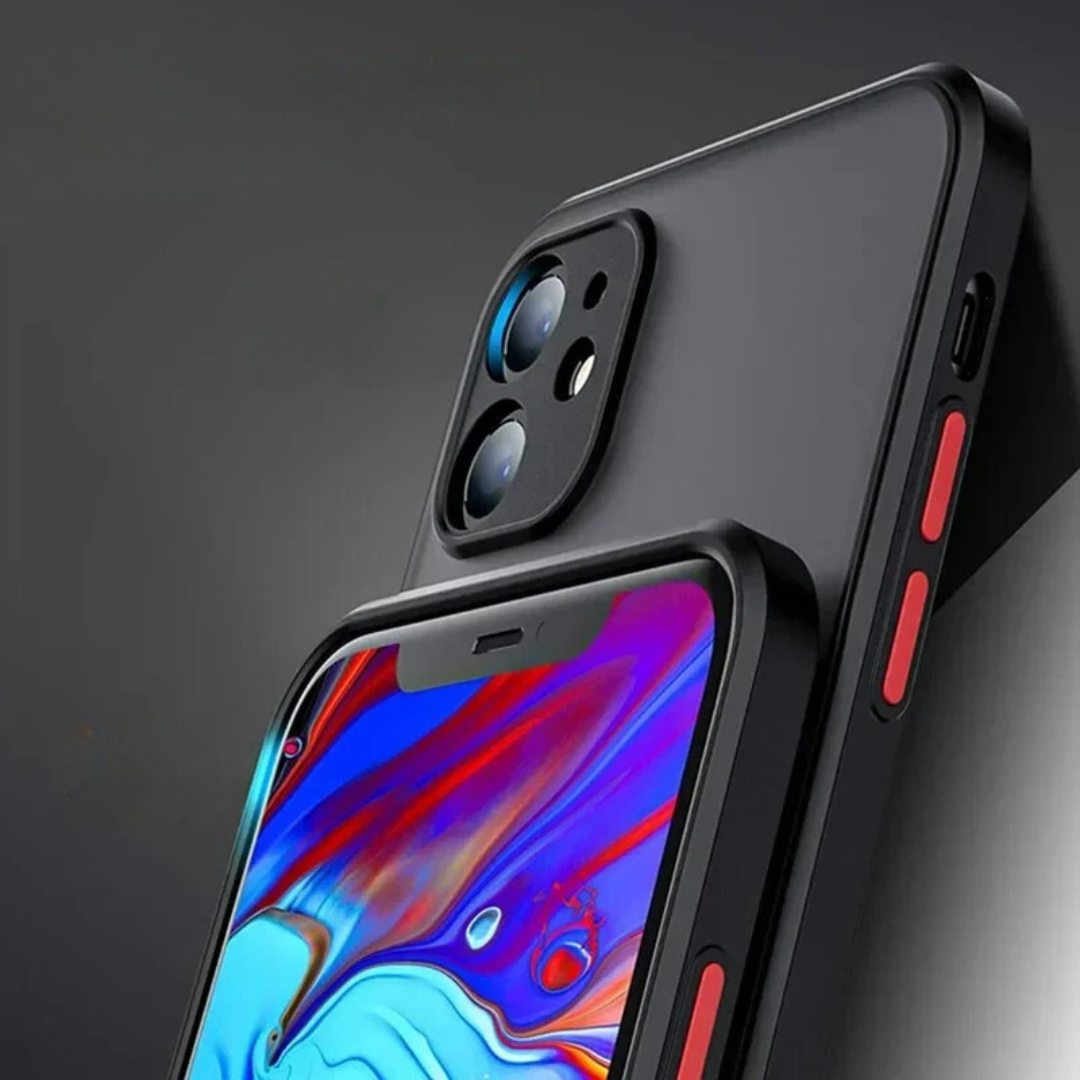Etui for iPhone med MagSafe-kompatibilitet. Matt finish, gir sikker magnetisk feste og sømløs trådløs lading.