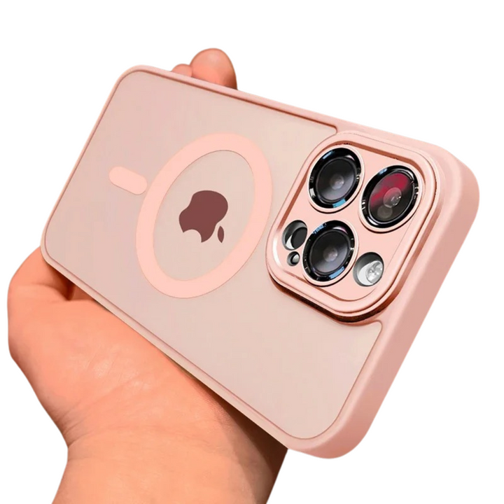 Magnetisk matt iPhone 13 deksel, støtsikkert og elegant design.