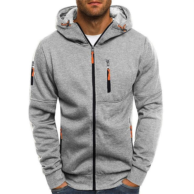 Stilfull herre cardigan, elegant strikkejakke som passer like godt til kontoret som casual.