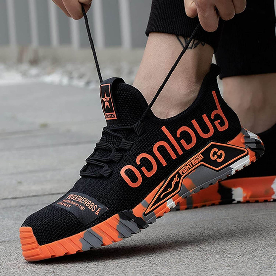 Høy kvalitet vernesko med ståltå, punkteringssikker og sklihemmende for maksimal trygghet.