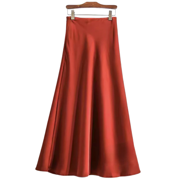 Stilrent festskjørt i fiskehale-design for kvinner, elegant og moteriktig for spesielle anledninger.