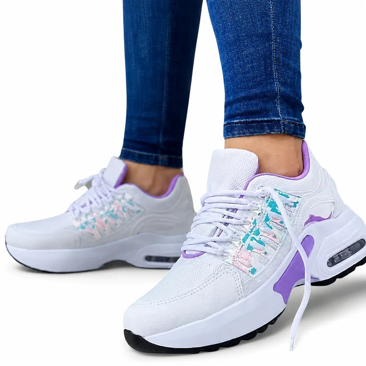 Lette sommersko for kvinner, designet for komfort med pustende materiale og god støtte hele dagen.