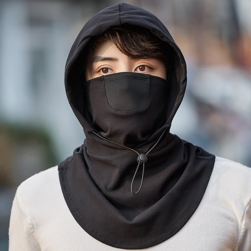Unisex hetteansiktsmaske for sykling, løping, ski – viktig vinterutstyr og sportsklær.