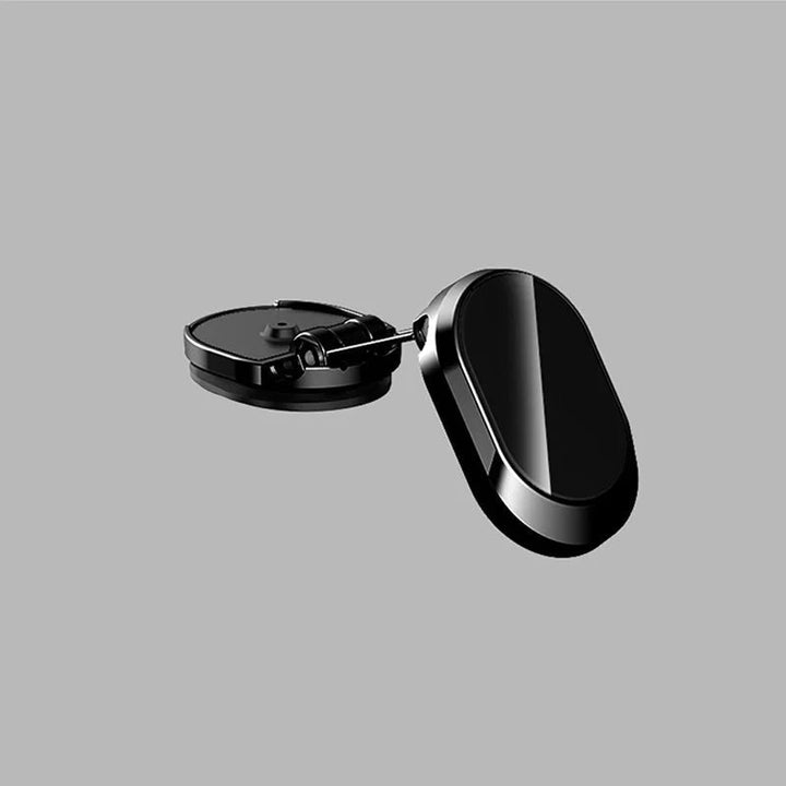 Elegant magnetisk bilholder for smarttelefon montert på bilens dashbord.