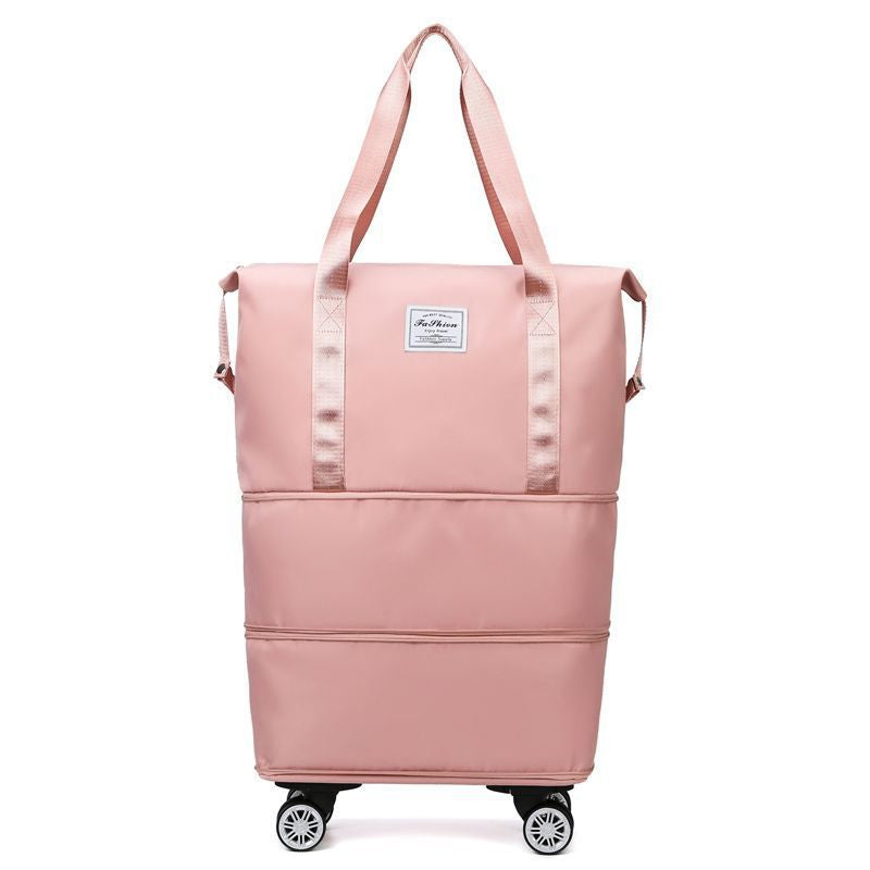 Vanntett gymbag for kvinner, fasjonabel design og stor kapasitet for aktiv livsstil.
