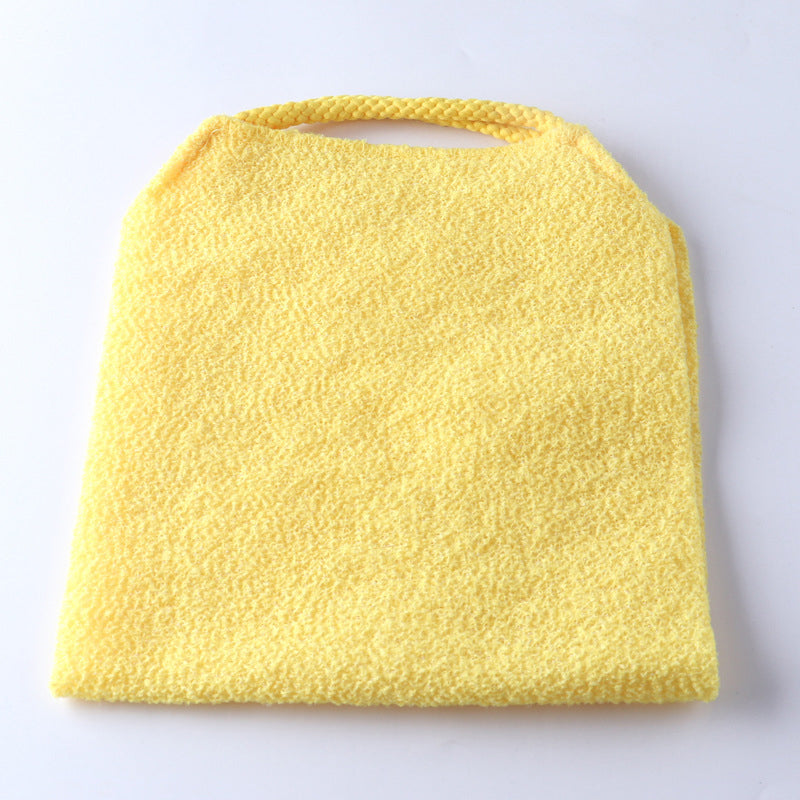 Unisex ryggskrubber laget av slitesterk nylon for langvarig bruk og hygiene.