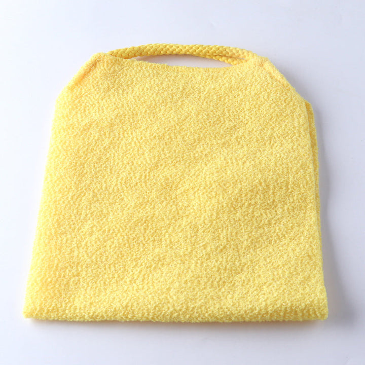 Unisex ryggskrubber laget av slitesterk nylon for langvarig bruk og hygiene.