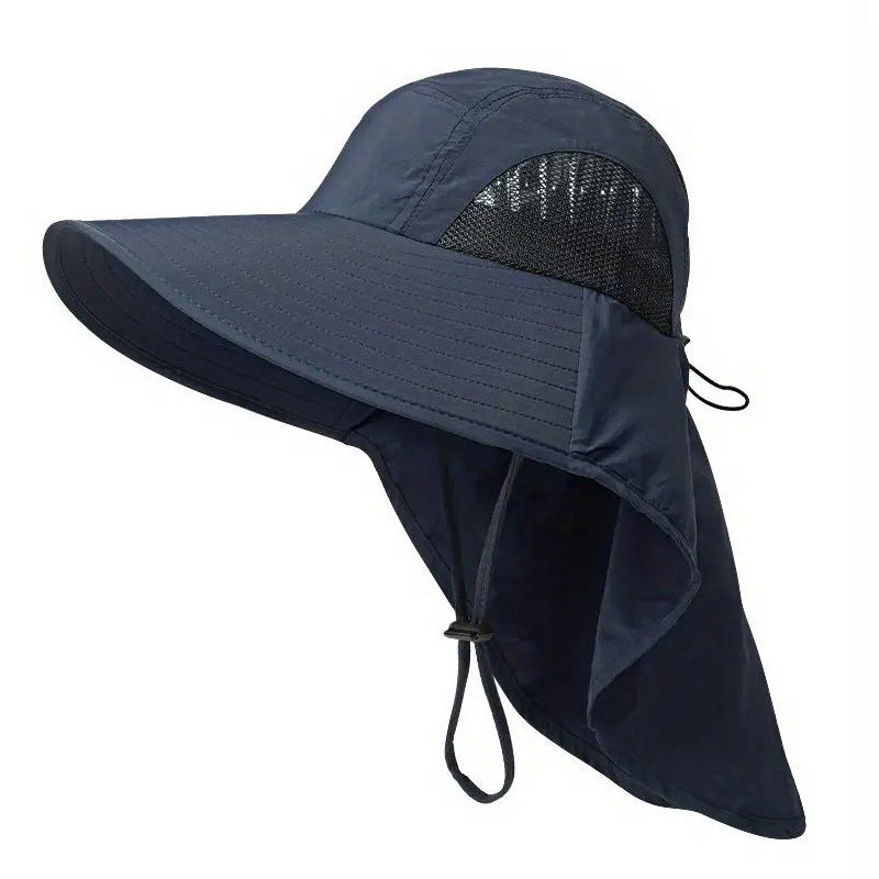 Moderne unisex solhatt for aktivt friluftsliv. Pustende, justerbar og med full UV-beskyttelse.