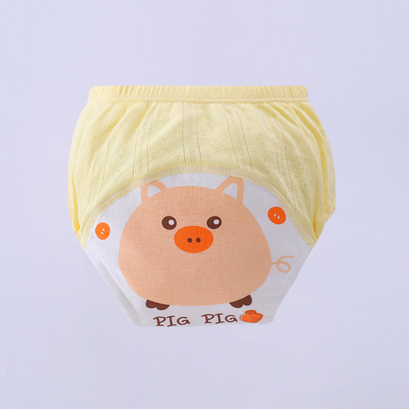 Komfortabel og lekkasjesikker treningstruse for baby. Gjenbrukbar pottetreningsundertøy.