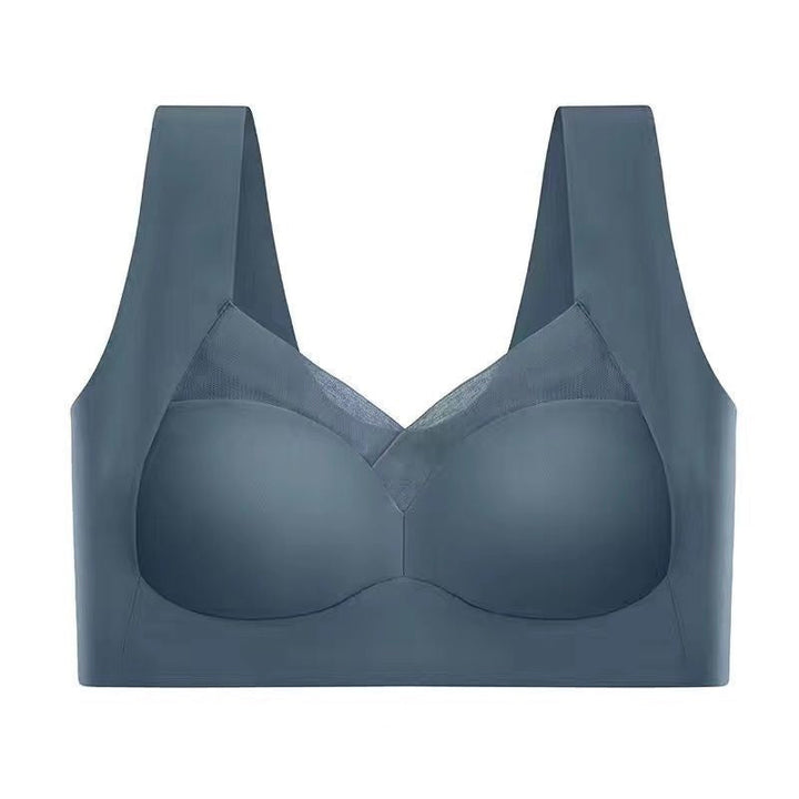 Ultratynn trådløs BH med lett shapewear-effekt, gir glatt silhuett og komfort for kvinner.