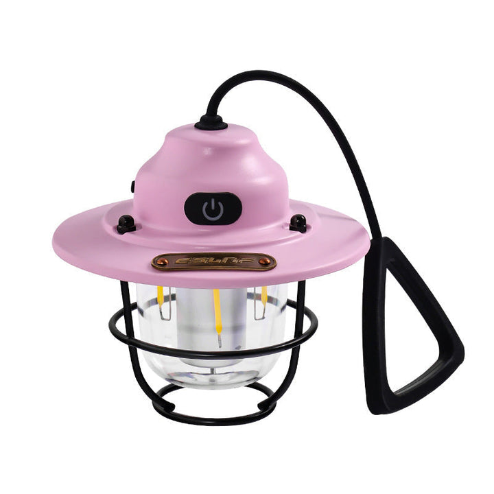 Perfekt gave: retro vanntett LED-campinglys for friluftsentusiaster og campingelskere.