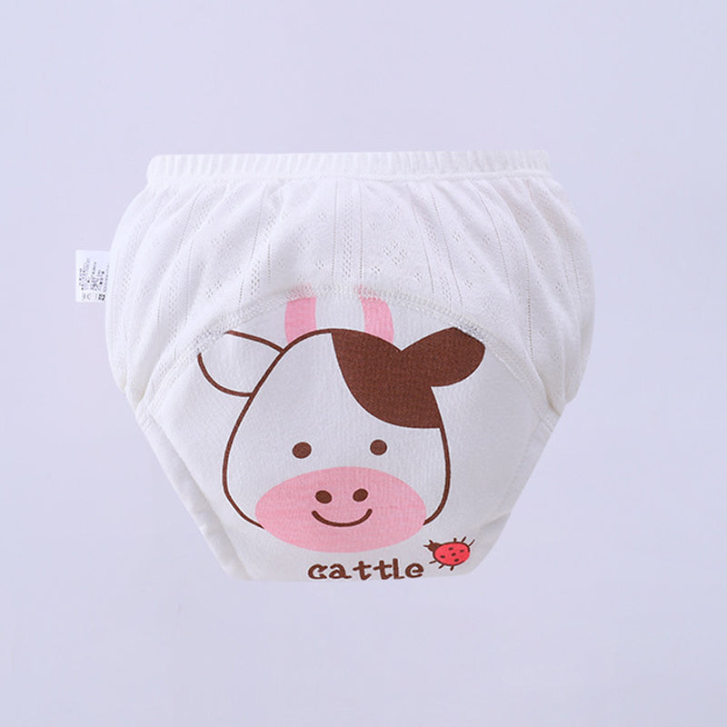 Myk bomull treningstruse for pottetreningsfasen. Lekkasjesikker design for baby og barn.