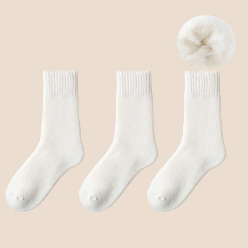 Myke og komfortable unisex vintersokker i akryl, perfekt for kalde vinterdager.