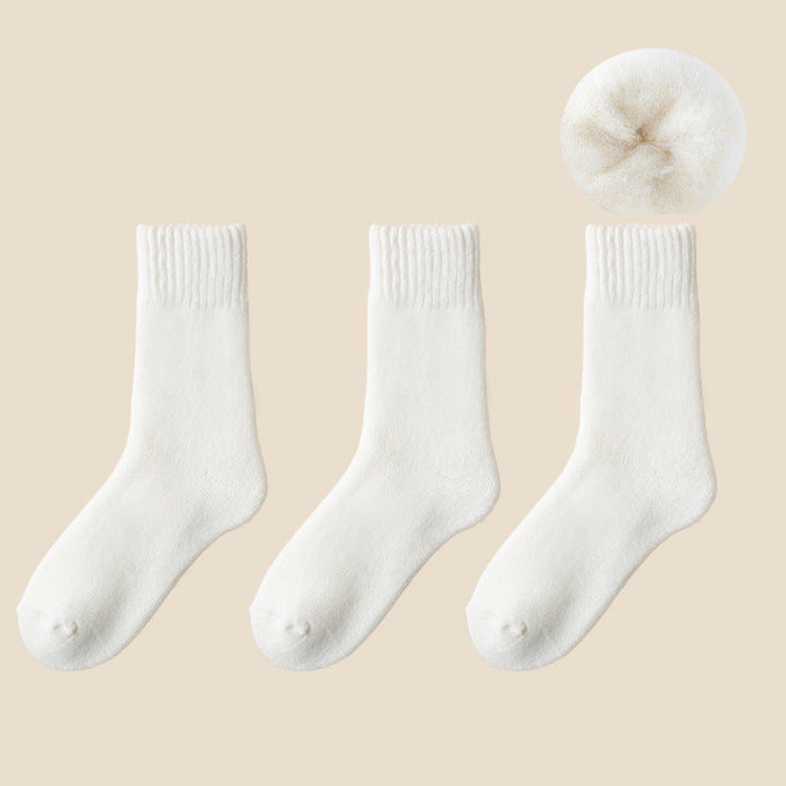 Myke og komfortable unisex vintersokker i akryl, perfekt for kalde vinterdager.