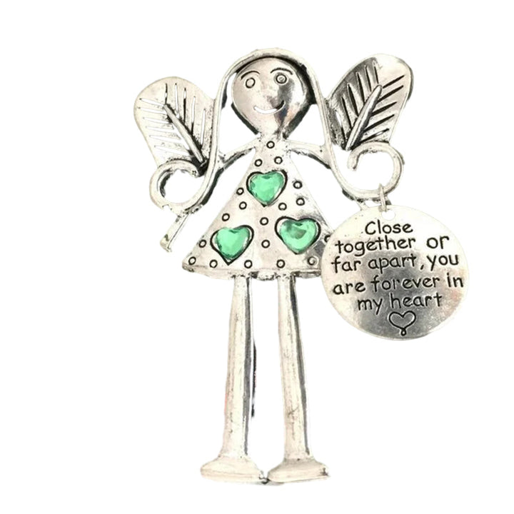 Pyntegjenstand: Engel for jul og feiring. En meningsfull gave til en god venn.