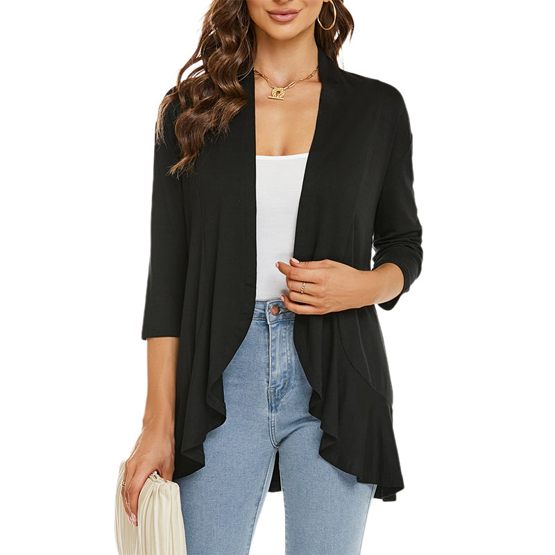 Allsidig lettjakke, perfekt for kvinner. Stilfull cardigan som passer til alt.