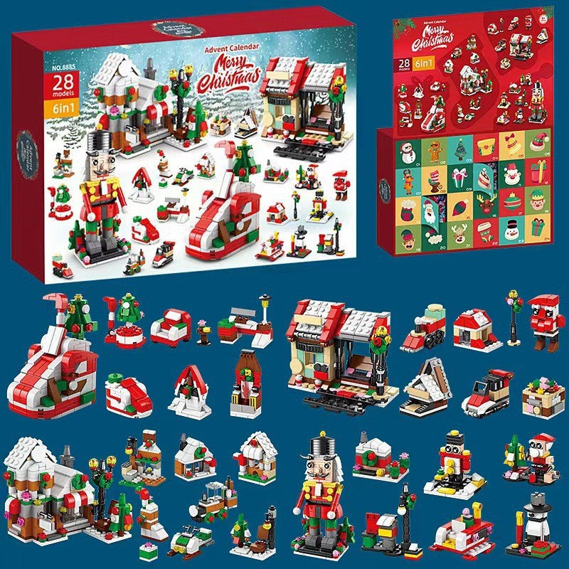 Magisk julekalender byggeklosser som gjør førjulstiden spennende og full av lek for barn.