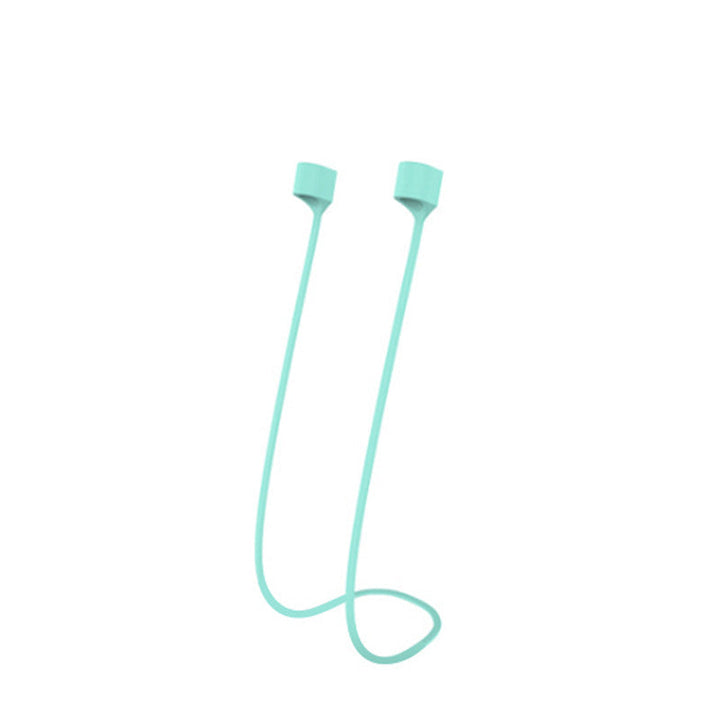 Lettvekts Airpods tilbehør: magnetisk nakkestropp i myk silikon. Beskytter mot tap.