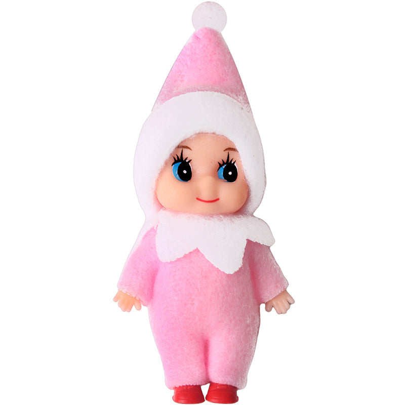 Unisex babyleke: Julebaby alvedukke. Ideell for adventskalender og jul.