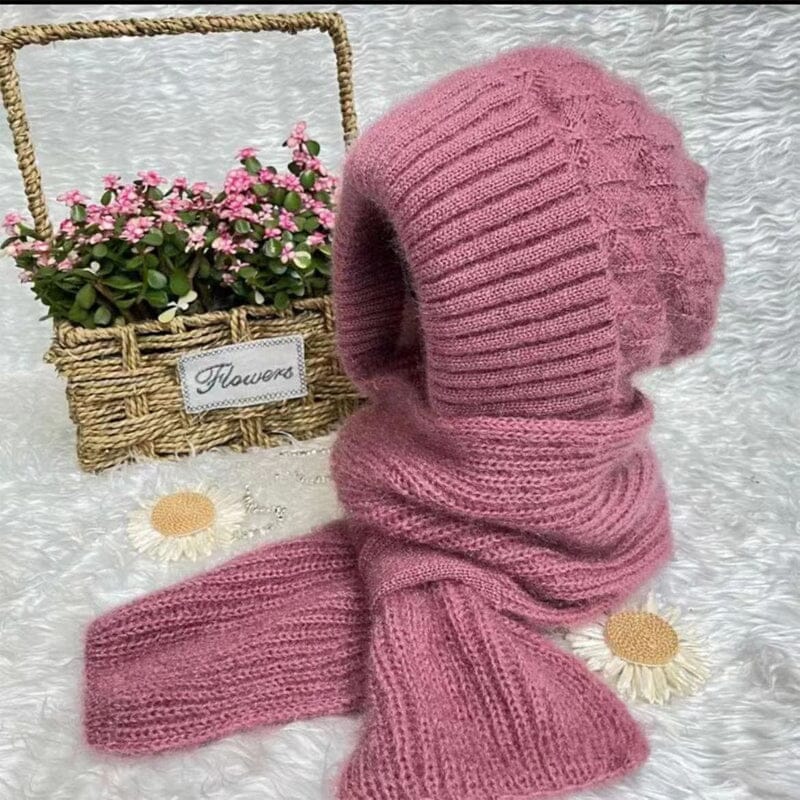 Unisex vindtett hetteskjerf for turer i kulde, gir effektiv øre- og halsvarme.