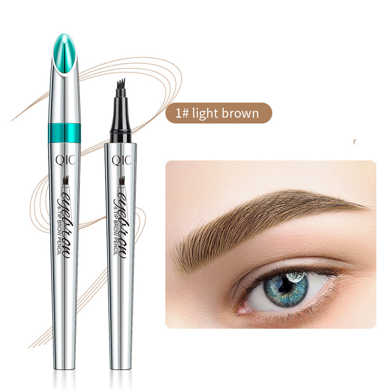 Ergonomisk microblading øyenbrynspenn. Vanntett formel for 3D naturlige bryn.